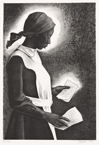 Elizabeth Catlett (1915-2012), Celie, 1986.