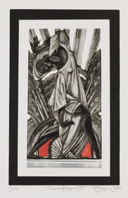 Eldzier Cortor (1916-2015), Dance Figure I, 1989.