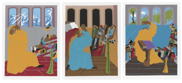 Jacob Lawrence (1917-2000), Genesis Portfolio, 1989-90.