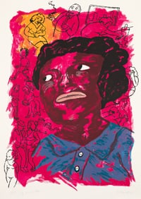 Robert Colescott (1925-2009), Of Time and Place, 1990.