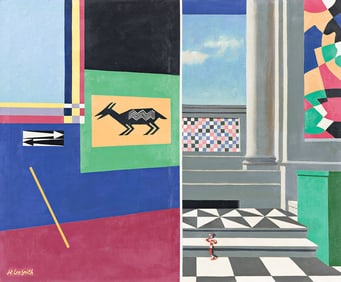 Hughie Lee-Smith (1915-1999), Untitled, 1995.