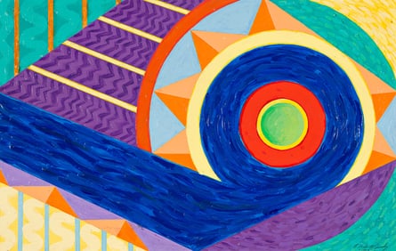 Ellsworth Augustus Ausby (1942-2011), Untitled (Abstraction), 1998.