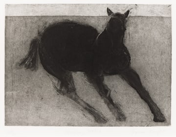 Gwendolyn Knight (1913-2005), Running Horse, 1999.
