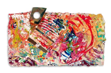 Sam Gilliam (1933-2022), H Series, #5, 2000.