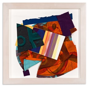 Sam Gilliam (1933-2022), Collage, 2005.