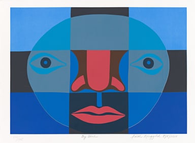 Faith Ringgold (1930-2024), Big Black, 2010.