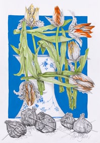 Ronald Burns (1942-2024) Untitled (Floral Still Life), 2011.