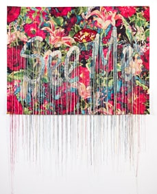 Ebony G. Patterson (1981-), ...bearing witness..., 2017.