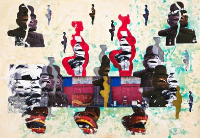 Kimberly Becoat (1969-), Hotten Sambo - Urban Decay, 2012.