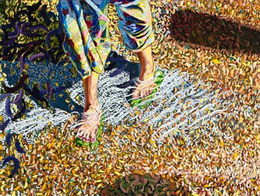 Senghor Reid (1976-), Still Walking, 2012.