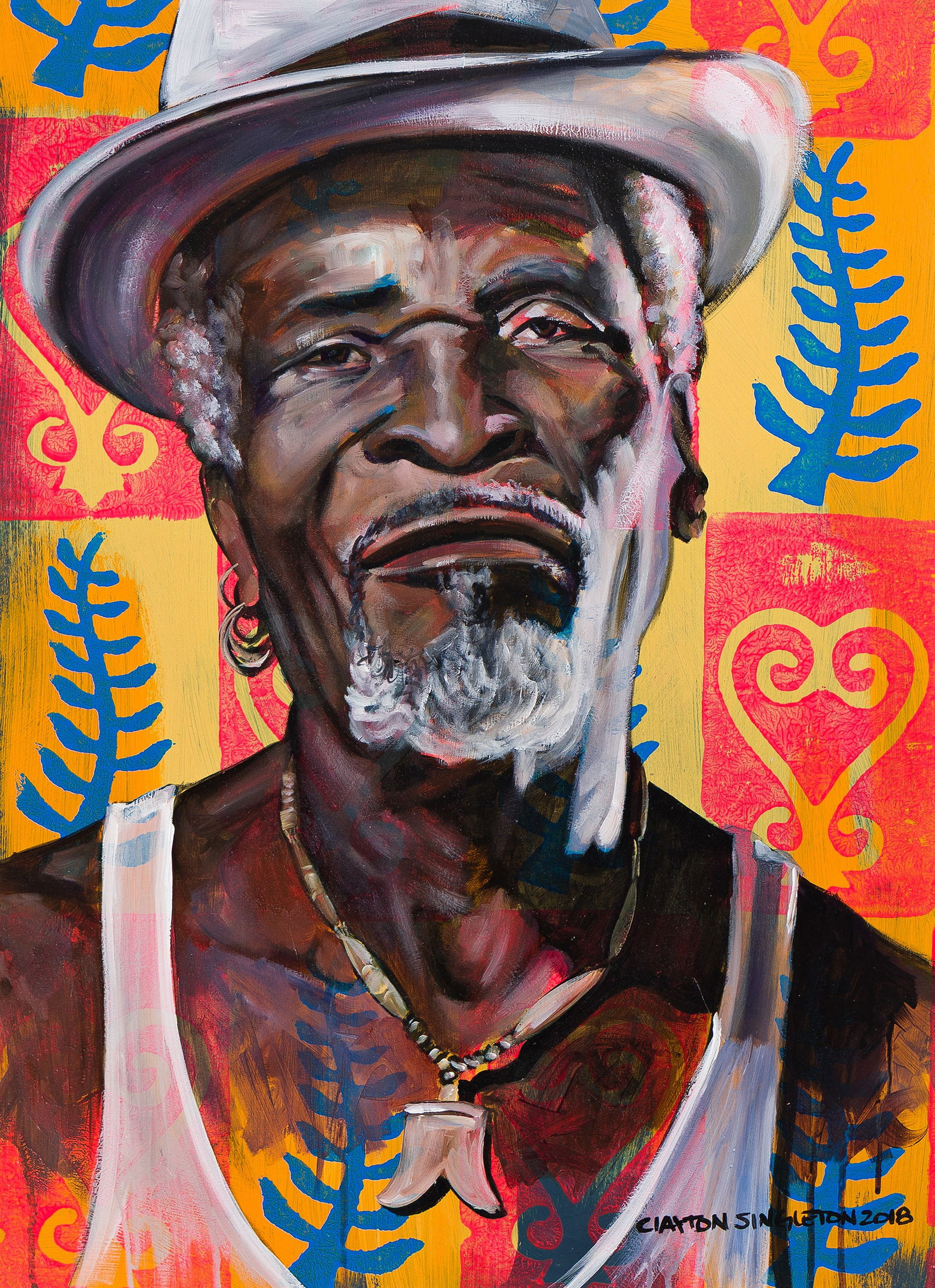 Clayton Singleton (1971-), AFRO BLUE: Cal Tjader, 2018. (1 of 1)