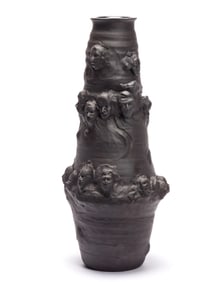 Debra Priestly (1961-), Black Vessel 17, 2022.