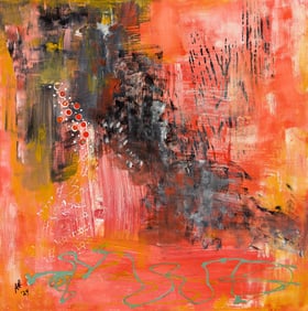 Alma Roberts (1949-), Chain Reaction, 2024.