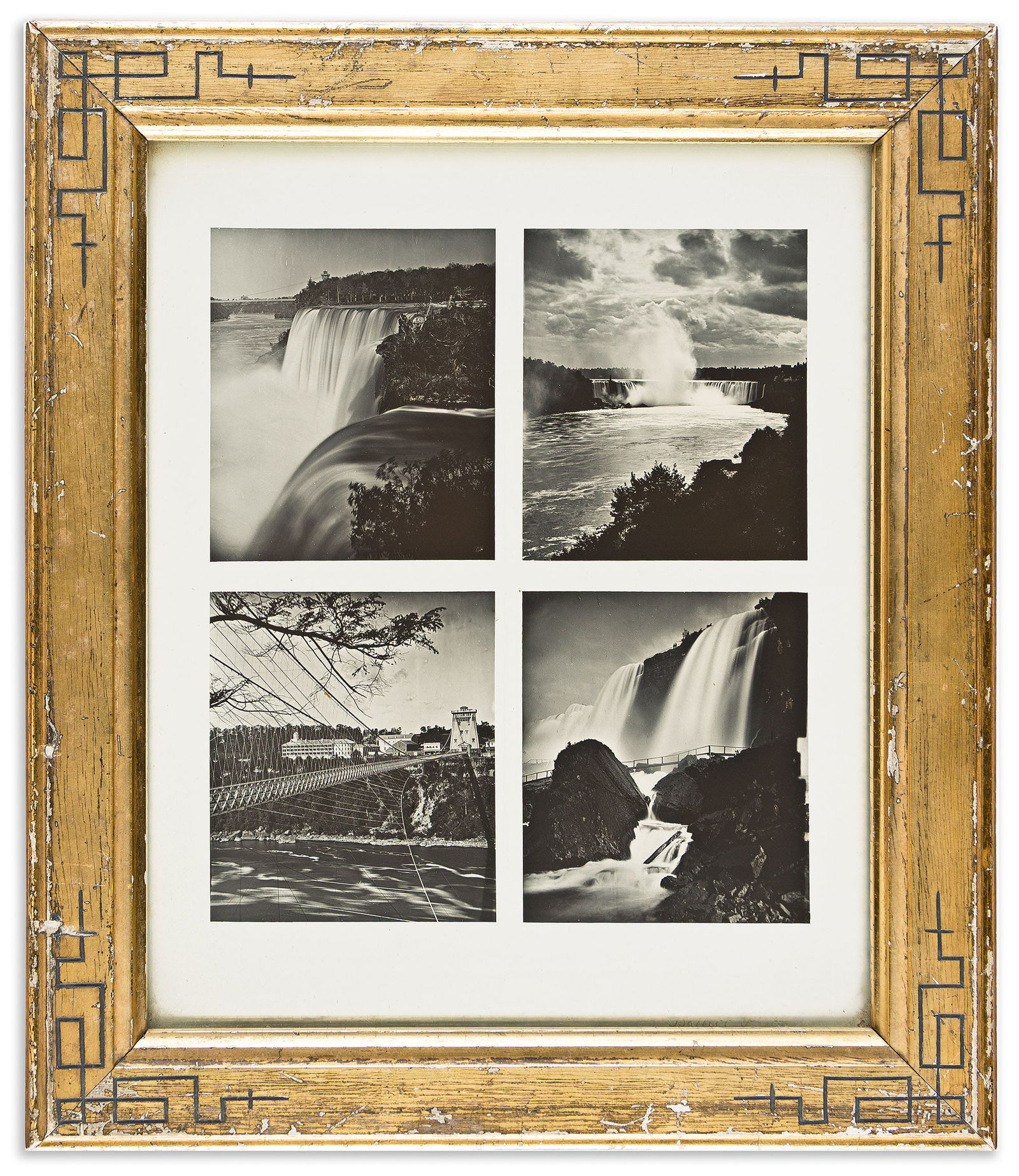 Platt D. Babbitt. Niagara Falls scenery. Circa 1850.
