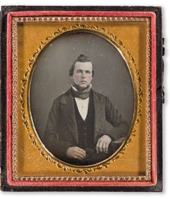 James Presley Ball. Portrait of a Gentleman. Circa 1850.
