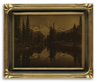 James Bert Barton. Mirror Lake, Valley of the Yosemite. Early 1900s.