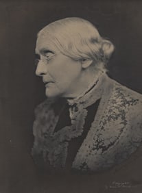 Grace Woodworth. Portrait of Susan B. Anthony on the occasion of her 85th birthday. February 1905.