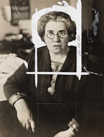 A pair of portraits of anarchist feminist Emma Goldman. November 18, 1926 and March 1934.