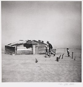 Arthur Rothstein. Dust Storm, Cimarron County, Oklahoma. 1936; printed circa 1980.