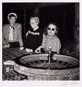 Arthur Rothstein. Roulette Players, Las Vegas, Nevada, 1940; printed circa 1980.