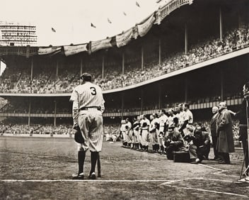 Nat Fein. Babe Bows Out. 1948; printed 1960s.