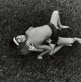 Emmet Gowin. Nancy and Dwayne, Danville, Virginia. 1970.