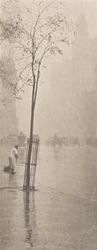 Alfred Stieglitz. Spring Showers * Two Towers, New York * The Street, Fifth Avenue * Snapshot--From