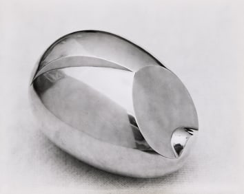 Soichi Sunami. The New-Born (after a marble of 1915) by Constantin Brancusi (1920). Circa 1954.