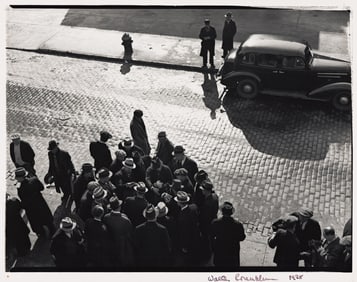 Walter Rosenblum. Flea Market, Pitt Street Series, N.Y. 1938; printed 1960s.