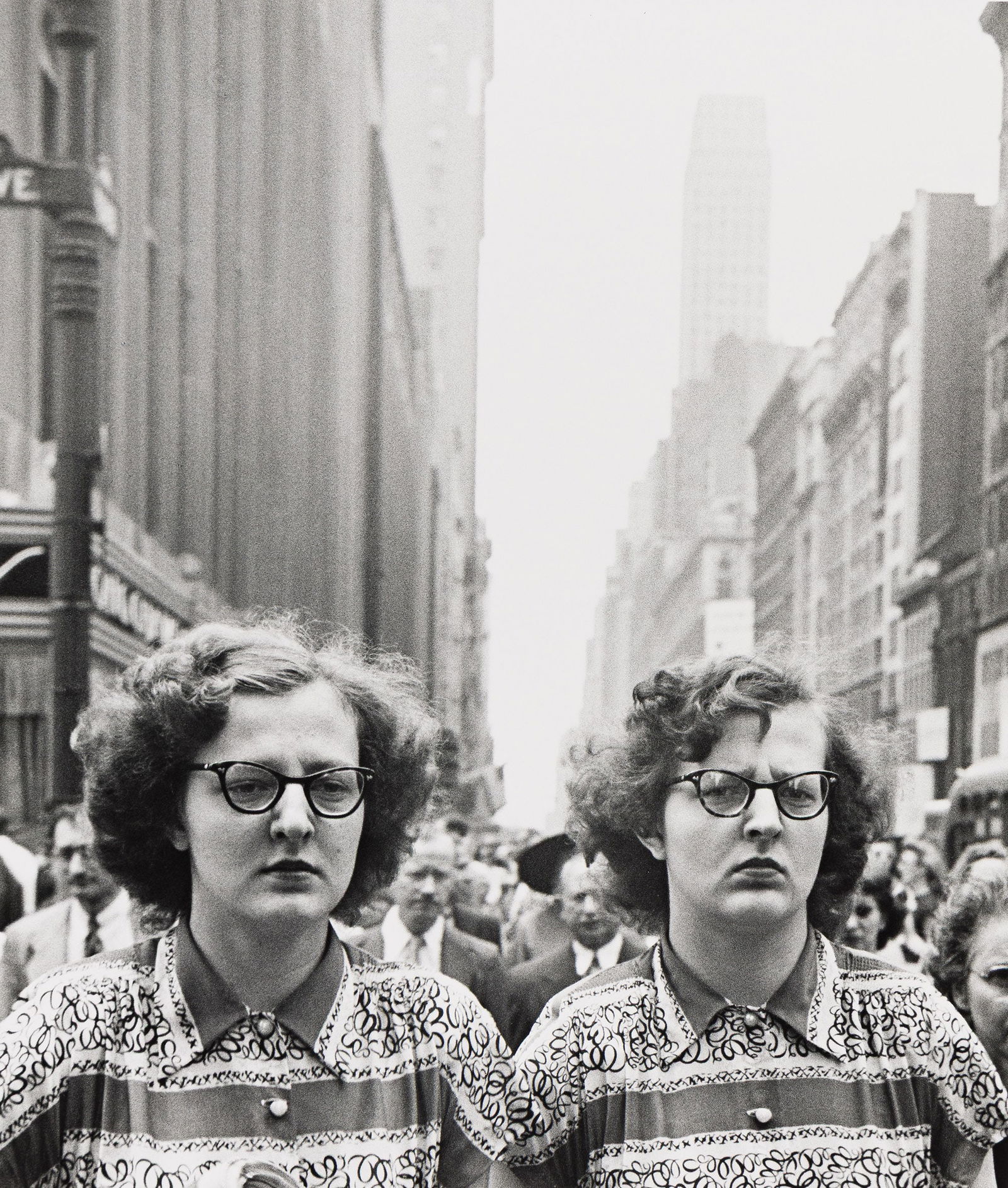 Louis Faurer. New York, New York (twins). Circa 1948; printed 1980. (1 of 1)