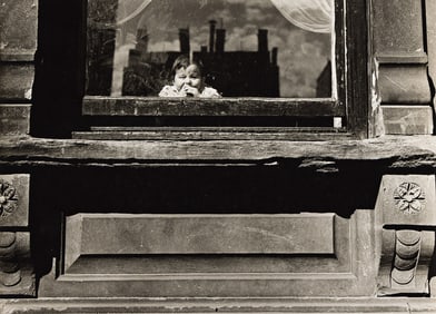 Sol Libsohn. Girl in Window. 1950s.