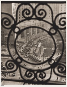 Margaret Bourke-White. Public Square (The Terminal Tower), Cleveland, Ohio. 1928; printed 1998.