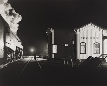 O. Winston Link. Birmingham Special, Rural Retreat. 1957; printed 1997.