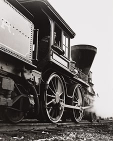 O. Winston Link. A trio of photographs depicting the B&O William Mason in Baltimore. 1958; printed
