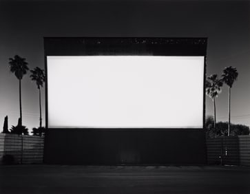 Hiroshi Sugimoto. Rosecrans Drive-In, Paramount. 1993.