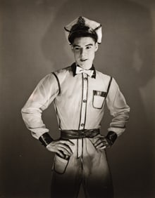 George Platt Lynes. Portrait of Jacques díAmboise in Paul Cadmus' costume for the ballet