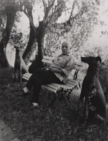 BrassaÔ. Portrait of Picasso, Mougins. 1966; printed circa 1980.