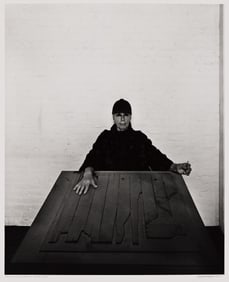 Arnold Newman. Portrait of Louise Nevelson, New York. 1972; printed circa 1980.