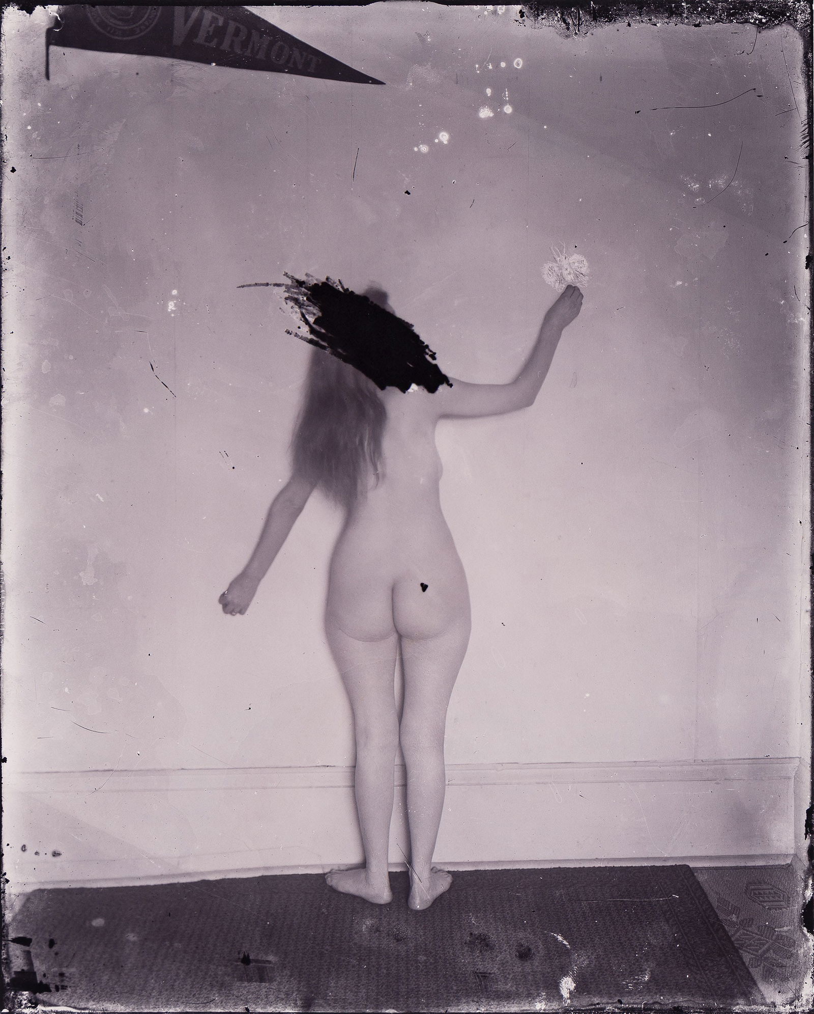 E.J. Bellocq. Storyville Portrait, New Orleans, plate 29. 1911-13; printed 1970s by Lee Friedlander.: E.J. Bellocq1873-1949Storyville Portrait, New Orleans, plate 29. 1911-13; printed 1970s by Lee Friedlander.Gold-toned printing-out paper printWith Friedlander's Bellocq stamp and his initials in penci