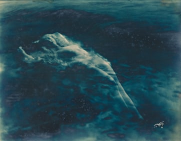 Edward S. Curtis. Floating Aphrodite. Circa 1920.