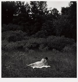 Harry Callahan. Eleanor, Port Huron. 1954; printed 1970s.