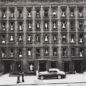 Ormond Gigli. Girls in the Windows, NYC. 1960; printed 1980s.