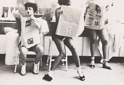 Deborah Turbeville. Untitled, for†Xavierís Hair Salon, New York. Circa 1975.