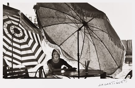 Jacques-Henri Lartigue. RenÈe Perle, French Riviera. Circa 1927; printed circa 1980.