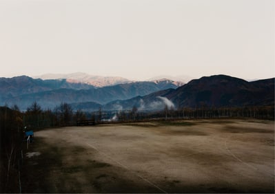 Thomas Struth. Sonnenaufgang in den Bergen bei Kiso-Fukushima, Japan. 1987; printed 1994.
