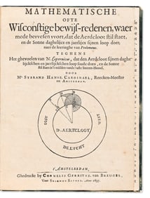 Sybrandt Hanssen. Cardinael Mathematische ofte Wisconstige Bewijs-redenen. Amsterdam: Cornelis