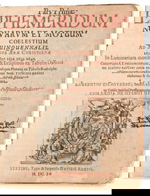 Laurentius Eichstadt. Pars Prima Ephemeridum Novarum et Motuum Coelestium Quinquennalis. Szczecin