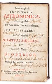 Pierre Gassendi. Institutio Astronomica. London: Typis Jacobi Flesher, prostant apud Gulielmum