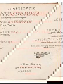Pierre Gassendi. Institutio Astronomica iuxta Hypothese tam veterum quam Copernici and Tychonis. The