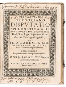 Gregorian Calendar Reform Sammelband of Four Works. Continental Imprints circa 1584-1586.